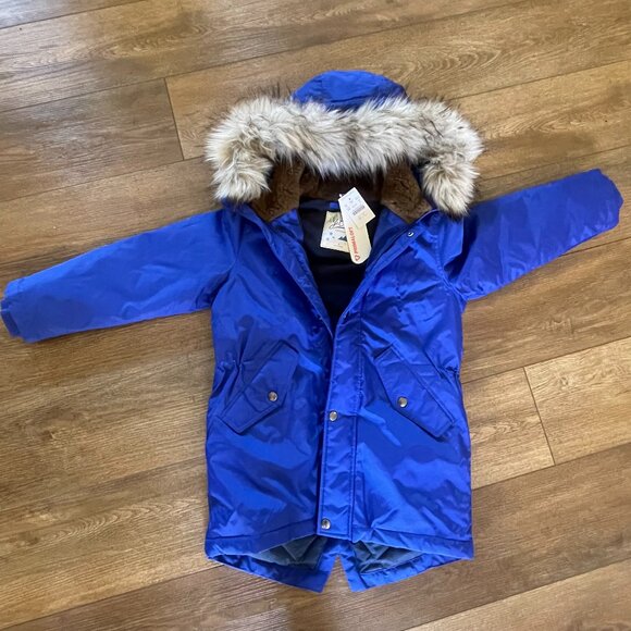 Crewcuts, J Crew Hooded Parka, boys, size small, NWT - Picture 1 of 4